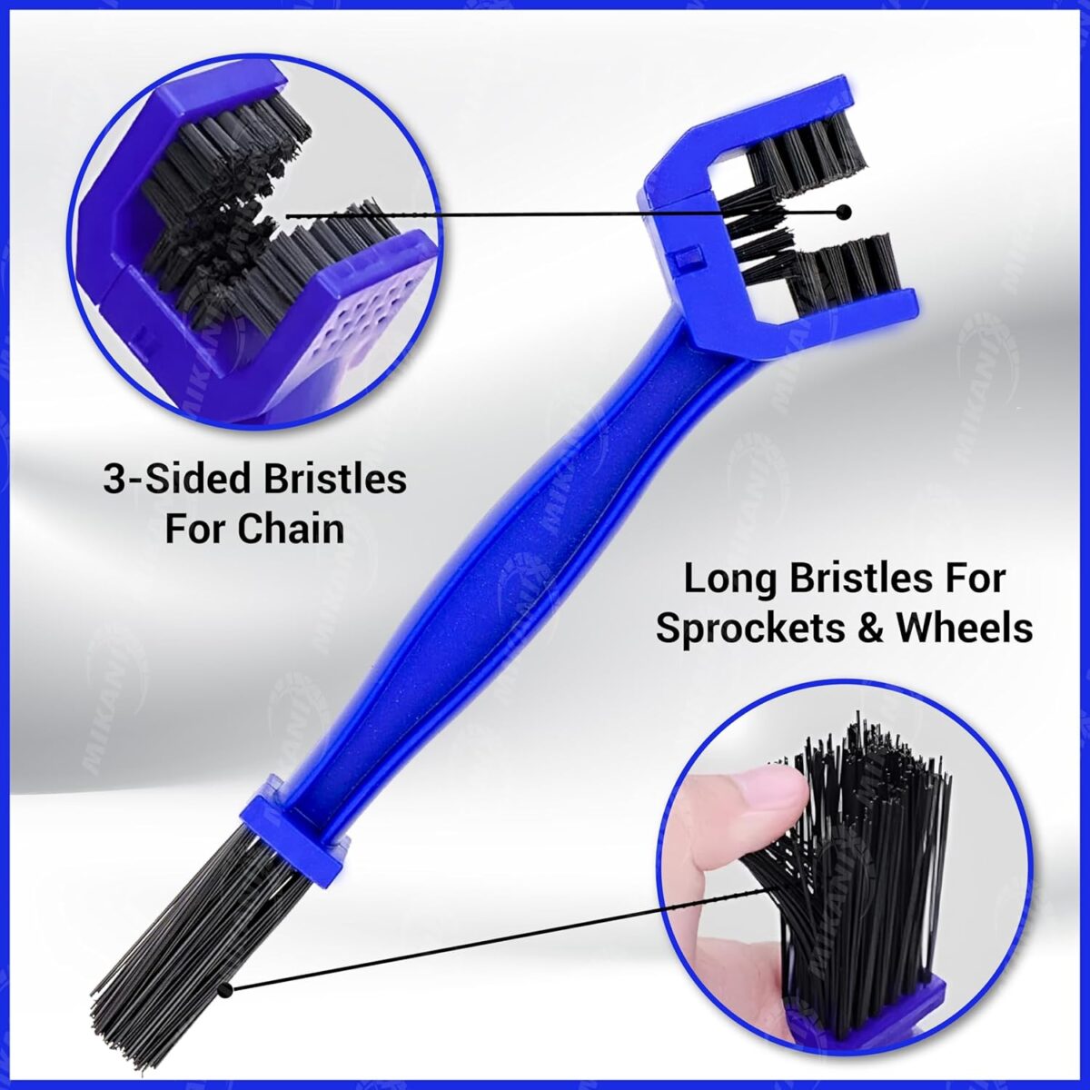 Chain Cleaner Brush Gear shift rubber 2